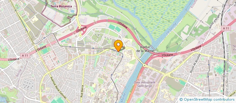 localisation de l'entreprise 494 168 750  à ANGERS