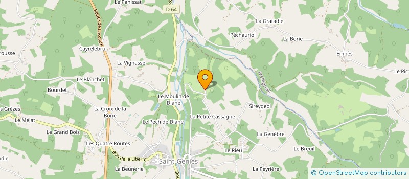 localisation de l'entreprise 494 215 502   SALIGNAC-EYVIGUES