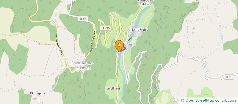 localisation de l'entreprise 494 272 560   MASSEGROS CAUSSES GORGES