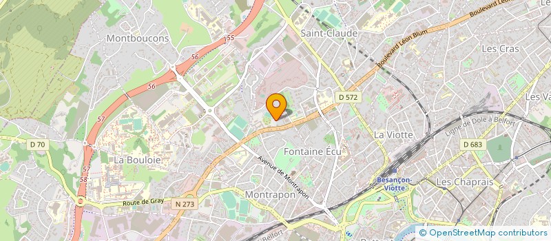localisation de l'entreprise 494 272 966   BESANCON