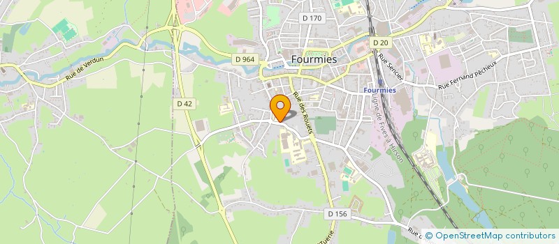 localisation de l'entreprise 494 300 684   FOURMIES