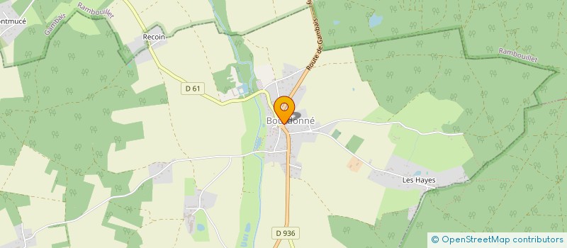 localisation de l'entreprise 494 325 988   BOURDONNE