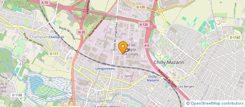 localisation de l'entreprise 494 386 170   CHILLY-MAZARIN