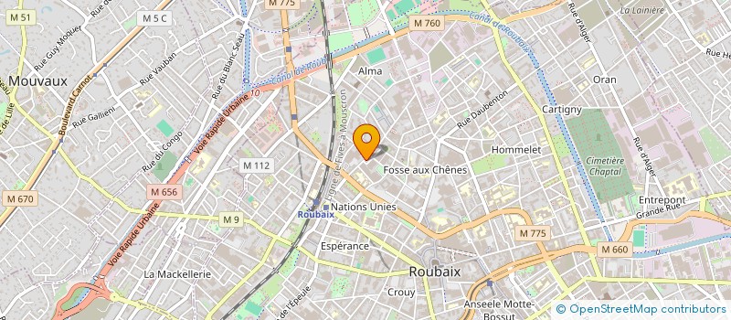 localisation de l'entreprise 494 407 208   ROUBAIX