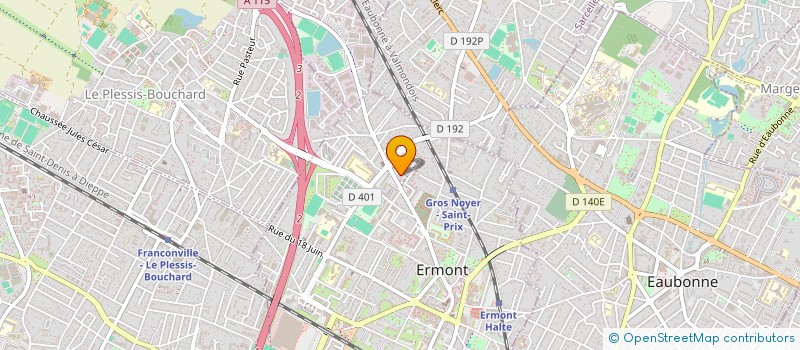 localisation de l'entreprise 494 411 036   ERMONT