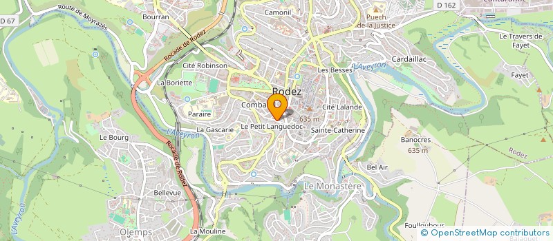 localisation de l'entreprise 494 442 031   RODEZ