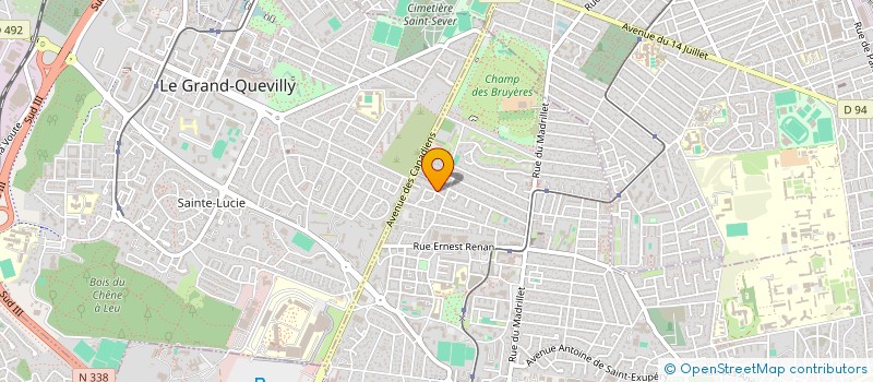 localisation de l'entreprise 494 453 897   LE GRAND-QUEVILLY