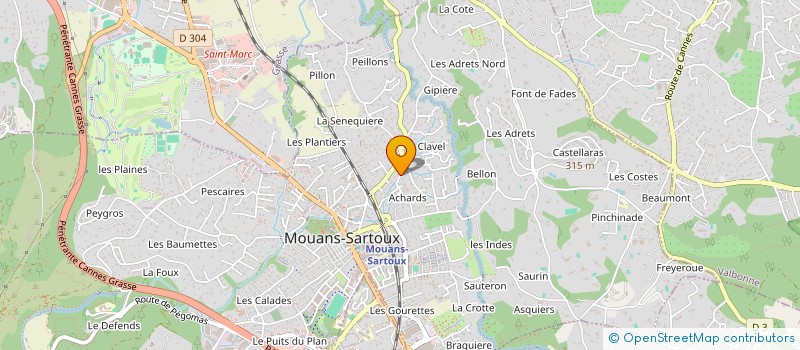 localisation de l'entreprise 494 491 269 à LA ROQUETTE-SUR-SIAGNE