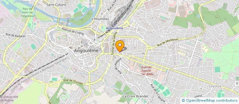 localisation de l'entreprise 494 493 026 à ANGOULEME