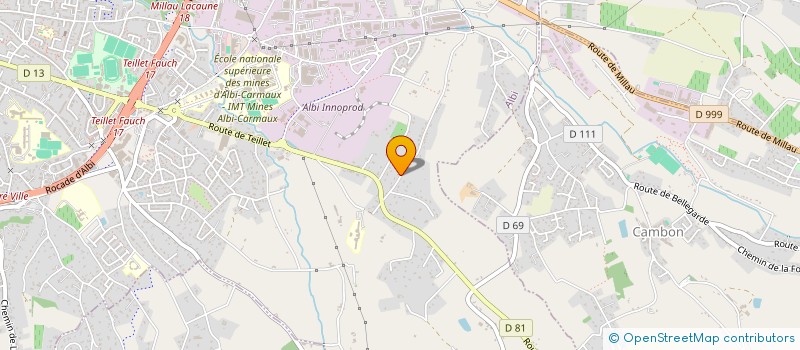 localisation de l'entreprise 494 507 916   CARCASSONNE