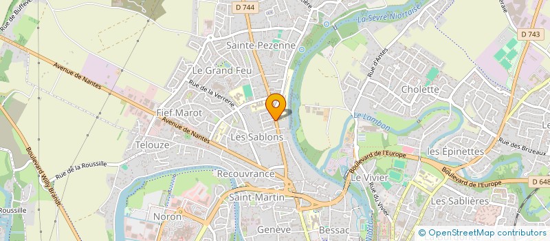 localisation de l'entreprise 494 520 026   NIORT