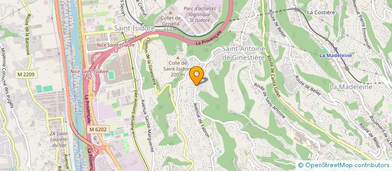 localisation de l'entreprise 494 562 408   NICE