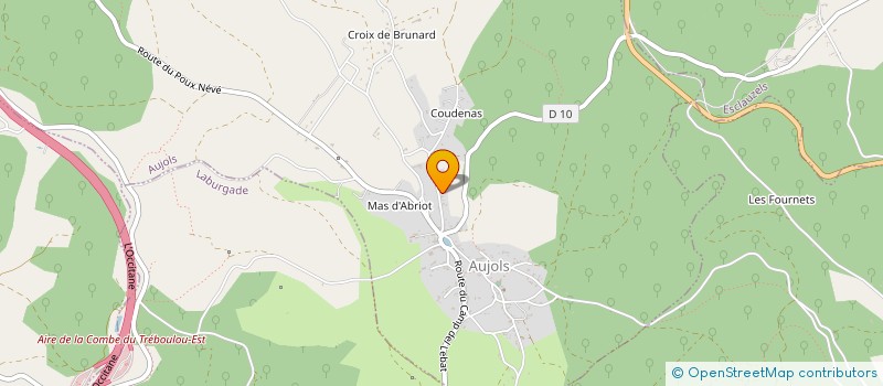 localisation de l'entreprise 494 573 389   AUJOLS