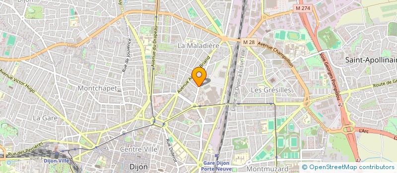 localisation de l'entreprise 494 578 933   DIJON