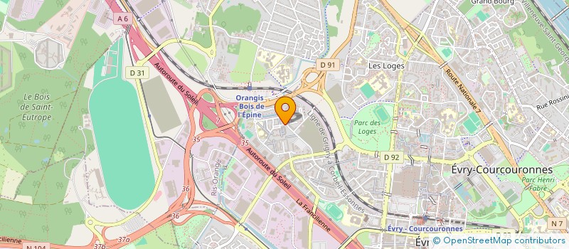 localisation de l'entreprise 494 601 560   GRIGNY