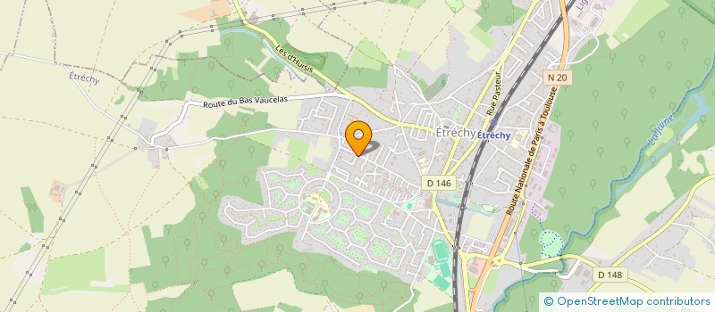 localisation de l'entreprise 494 635 824 à ETRECHY