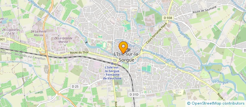 localisation de l'entreprise 494 644 222   L'ISLE-SUR-LA-SORGUE