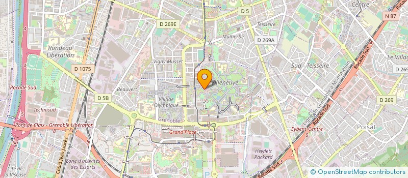 localisation de l'entreprise 494 697 345   GRENOBLE