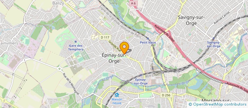 localisation de l'entreprise 494 724 347  à EPINAY-SUR-ORGE