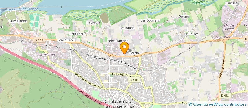 localisation de l'entreprise 494 724 966   CHATEAUNEUF-LES-MARTIGUES
