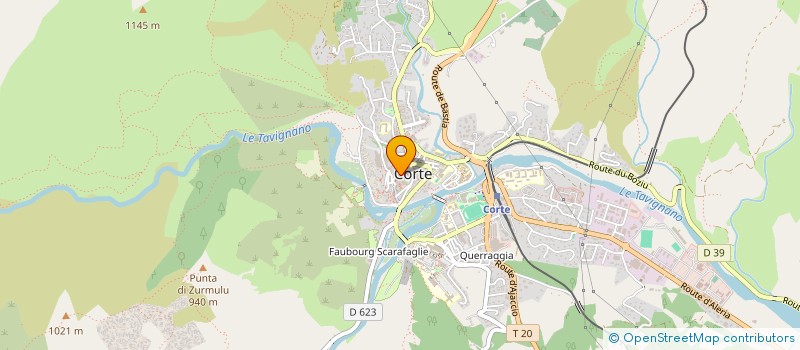 localisation de l'entreprise 494 738 602   CORTE