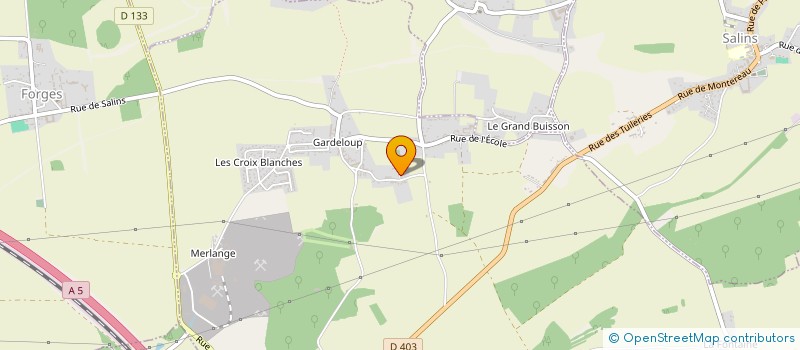 localisation de l'entreprise 494 741 259   SAINT-GERMAIN-LAVAL