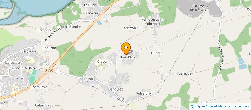 localisation de l'entreprise 494 765 332   SARZEAU