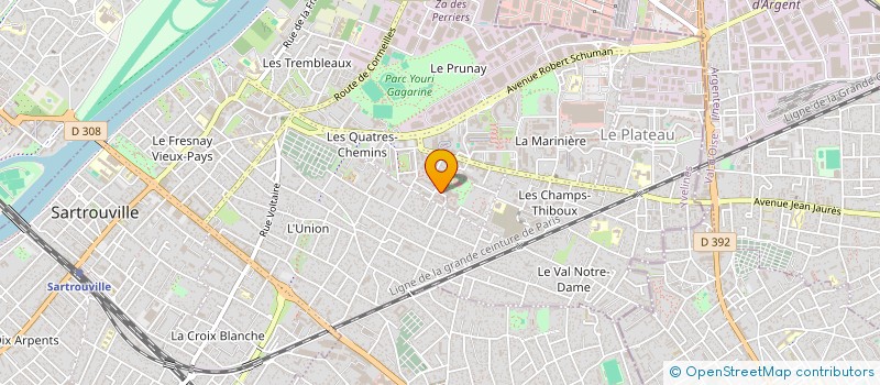 localisation de l'entreprise 494 790 330   LA FRETTE-SUR-SEINE