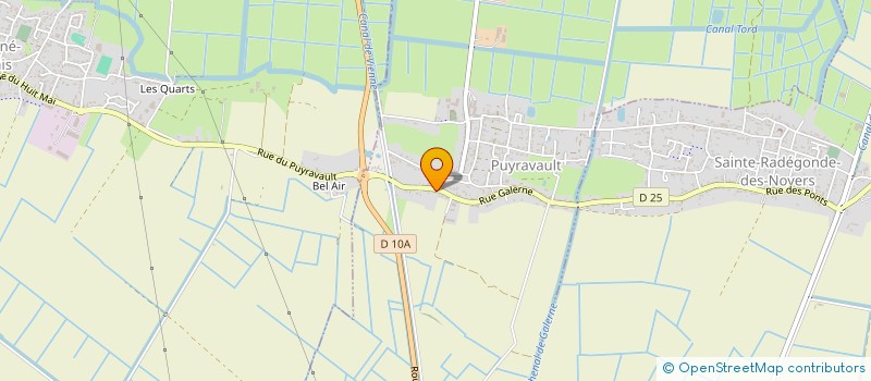 localisation de l'entreprise 494 861 404   PUYRAVAULT