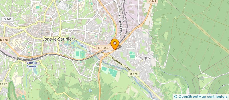 localisation de l'entreprise 494 864 135   COURLANS