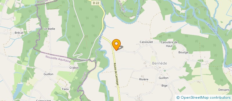 localisation de l'entreprise 494 885 833   ARGELES-GAZOST