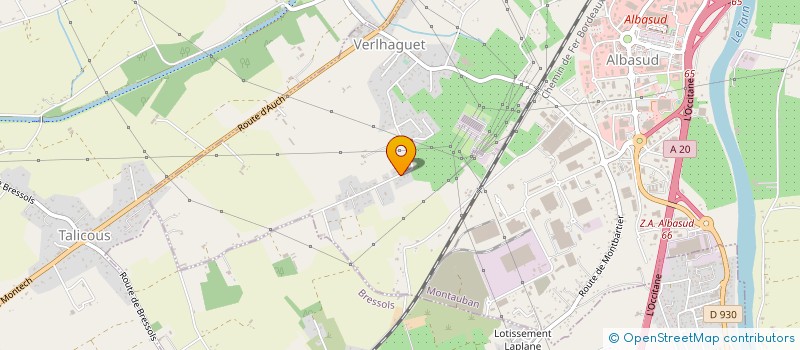 localisation de l'entreprise 494 900 186   MONTAUBAN