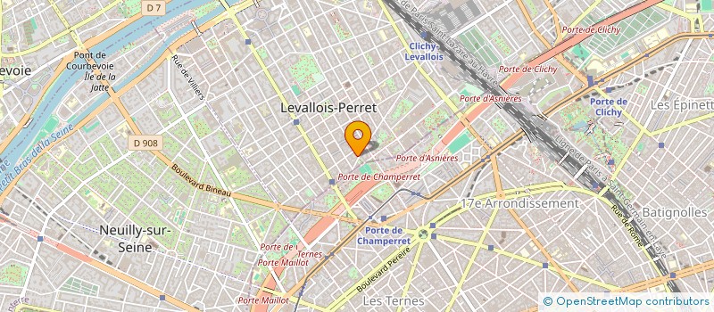 localisation de l'entreprise 494 918 592 à LEVALLOIS-PERRET