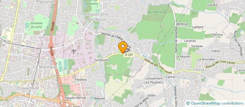 localisation de l'entreprise 494 930 803   BORDEAUX