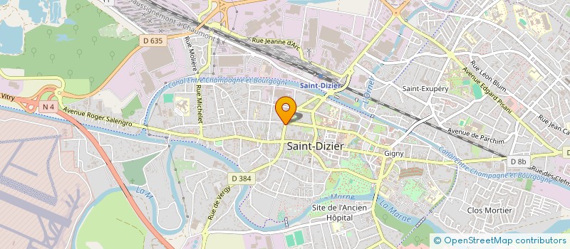 localisation de l'entreprise 494 975 410 à SAINT-DIZIER