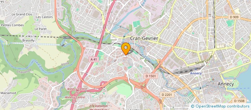 localisation de l'entreprise 494 990 757   AMBILLY