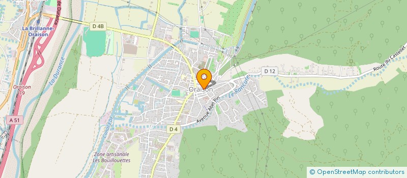 localisation de l'entreprise 495 026 072 à FORCALQUIER