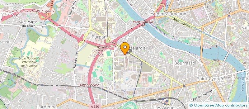 localisation de l'entreprise 495 046 419 à TOULOUSE