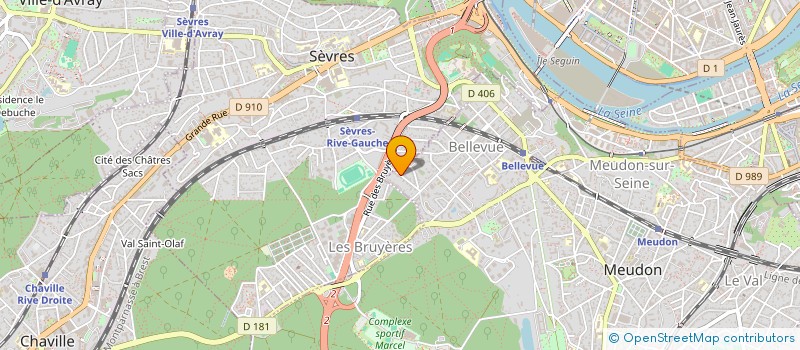 localisation de l'entreprise 495 063 869 à MEUDON