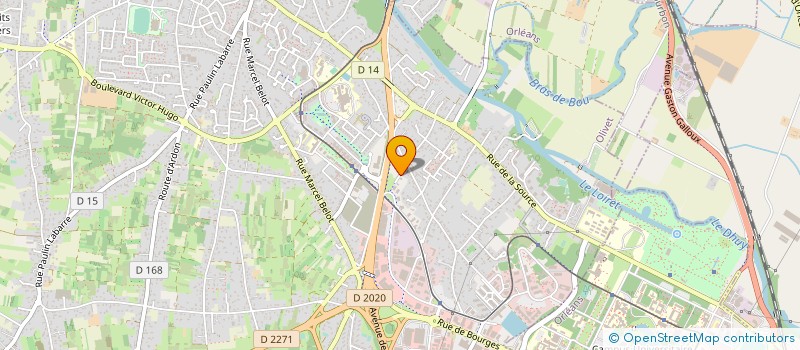 localisation de l'entreprise 495 075 921 à OLIVET