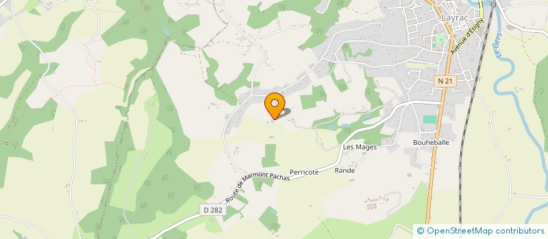 localisation de l'entreprise 495 103 103   LAYRAC