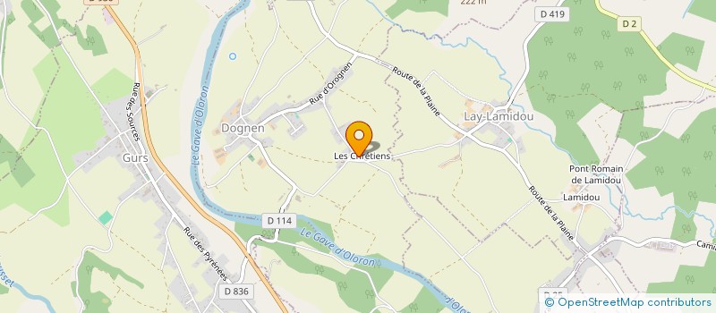 localisation de l'entreprise 495 165 730   AICIRITS-CAMOU-SUHAST