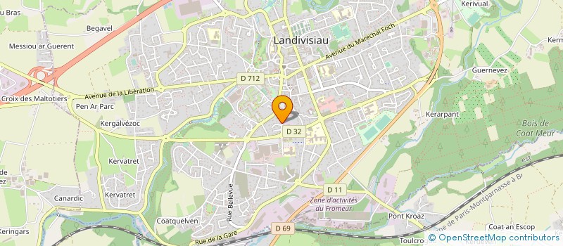 localisation de l'entreprise 495 213 191  à BREST