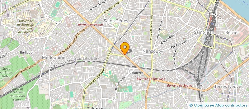 localisation de l'entreprise 495 225 807   BORDEAUX