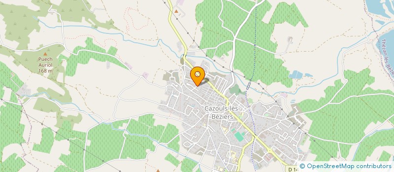 localisation de l'entreprise 495 308 942   CAZOULS-LES-BEZIERS