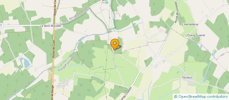 localisation de l'entreprise 495 324 147  à BAUGE-EN-ANJOU