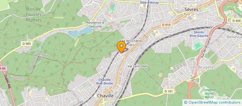 localisation de l'entreprise 495 327 975  à CHAVILLE
