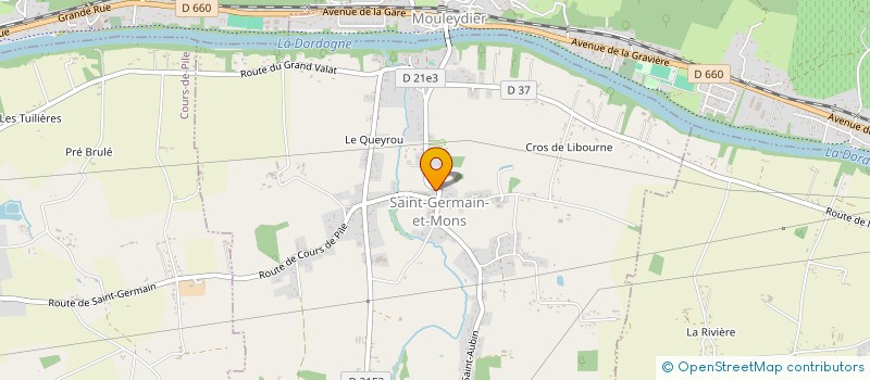 localisation de l'entreprise 495 368 755   BEAUMONTOIS EN PERIGORD