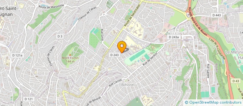 localisation de l'entreprise 495 384 968 à BIHOREL