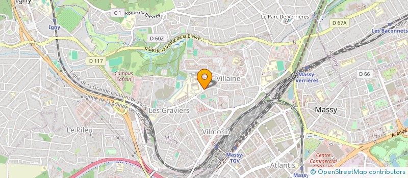 localisation de l'entreprise 495 387 854 à VERRIERES-LE-BUISSON
